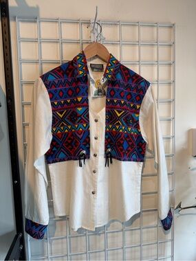 Roughrider Vintage Western Top 🤠